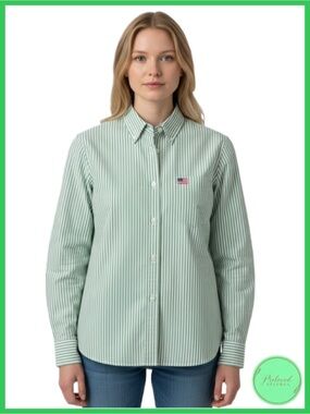 Vintage Polo Jeans Co. Ralph Lauren Striped Button-Up Shirt